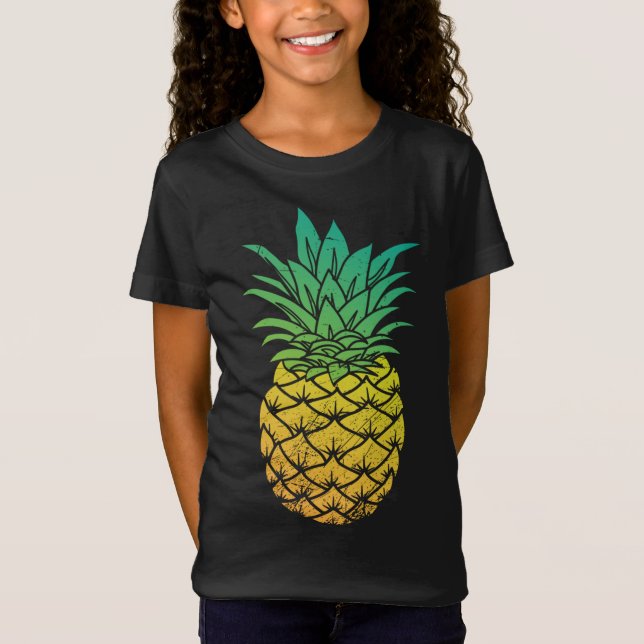 Pineapple Tropical T-Shirt (Front)