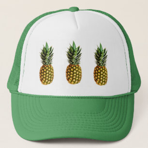 Pineapple trucker hat