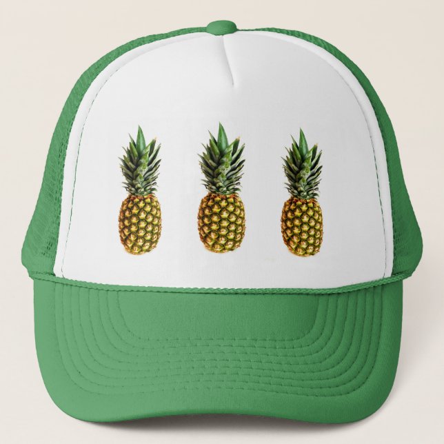 Pineapple trucker hat (Front)