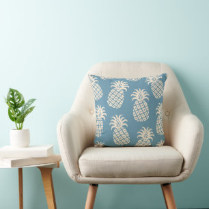 Pineapple Twist Tropical Design Cushion