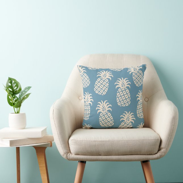 Pineapple Twist Tropical Design Cushion (Chair)