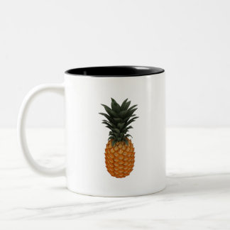 Pineapple Two-Tone Coffee Mug