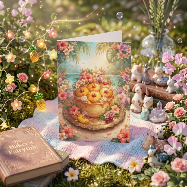 Pineapple Upside Down Cake | Daughter's Birthday Card (Creator Uploaded)