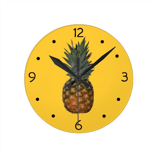 Image of Pineapple Wall Clock