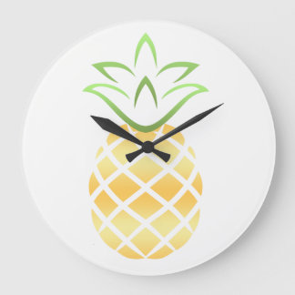 pineapple wall clock
