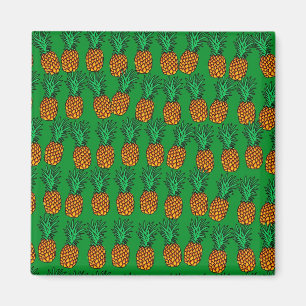 Pineapple Wallpaper Magnet