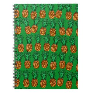 Pineapple Wallpaper Notebook