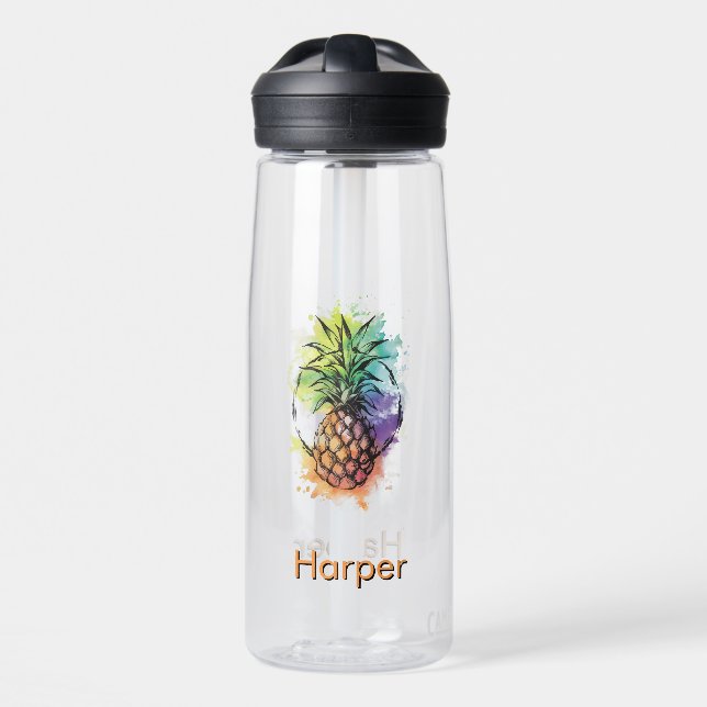 Pineapple Water Bottle (Front)