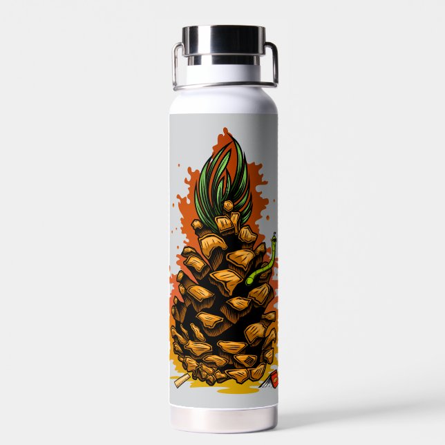PineApple Water Bottle (Back)