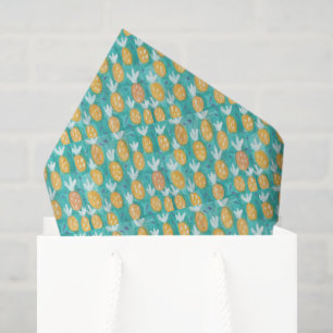 Pineapple Watercolor Print Tissue Paper