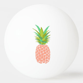 Pineapple +White Ping Pong Ball