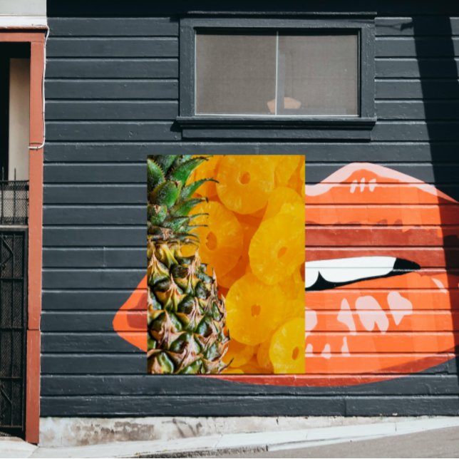 Pineapple with Cut Pineapple Slices, Foodie, ZSSG Poster (Creator Uploaded)