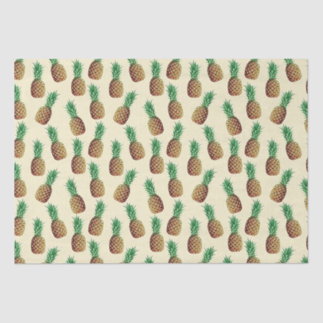 Pineapple Wrap Wrapping Paper (Front)