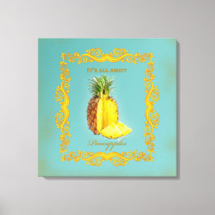 PINEAPPLE ~ Wrapped Canvas