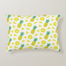 Pineapple Yellow Green Fruit Pattern Modern