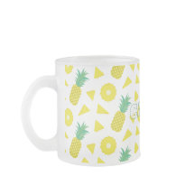 Pineapple Yellow Green Fruit Pattern Modern