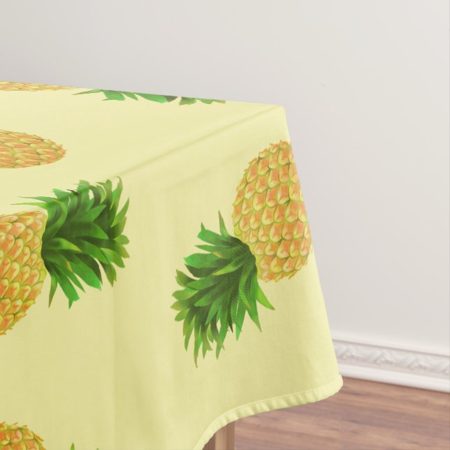 Pineapple Yellow Tablecloth (In Situ)