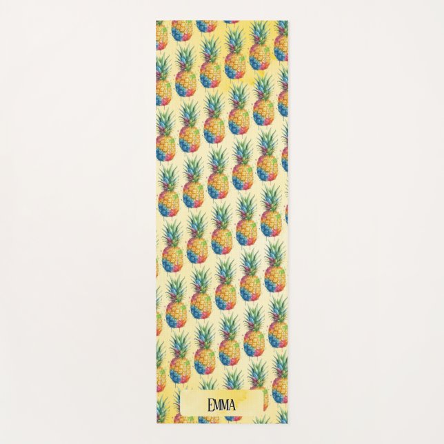 Pineapple Yoga Mat (Front)