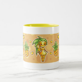 PineappleChibi Two-Tone Coffee Mug