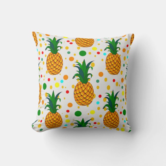 pineapples 2 cushion (Front)
