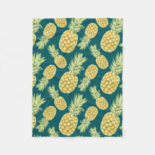 Pineapples (2) fleece blanket