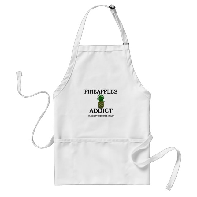Pineapples Addict Standard Apron (Front)