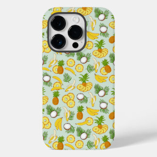 Pineapples Bananas and Coconuts Island Vibes Case-Mate iPhone 14 Pro Case