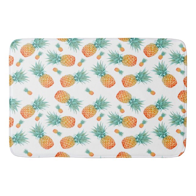 Pineapples Bath Mat (Front)