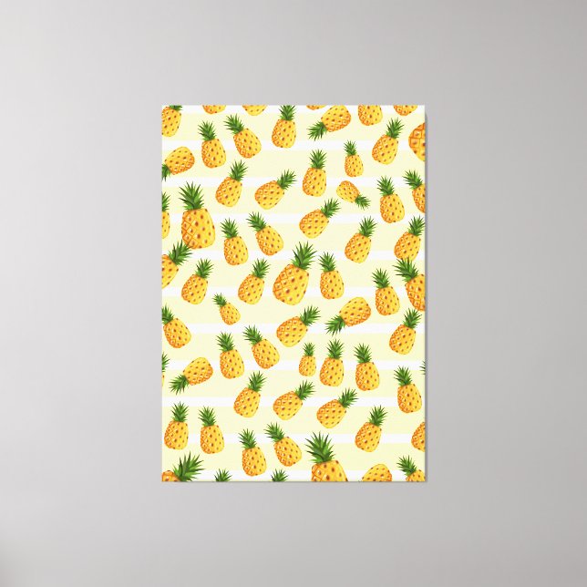 Pineapples Canvas Print (Front)