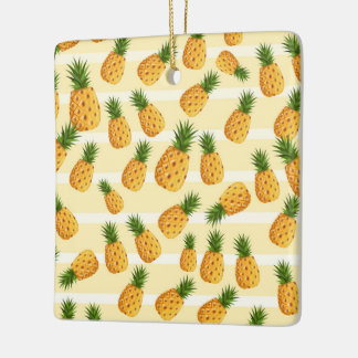 Pineapples Ceramic Ornament