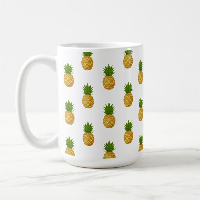 Pineapples Coffee Mug (Left)