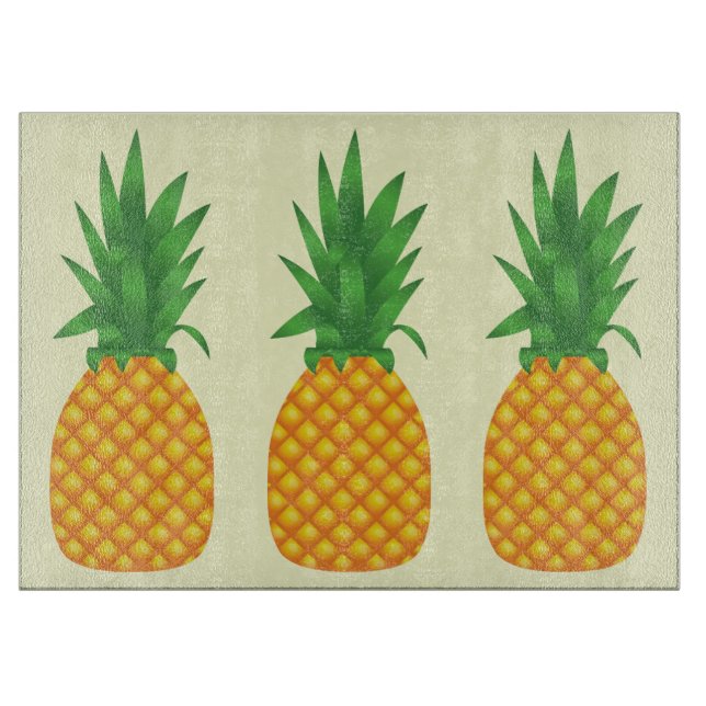 Pineapples Cutting Board (Front)