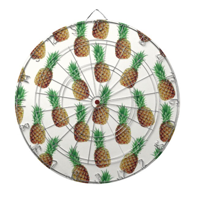 Pineapples Everywhere Dartboard (Front)