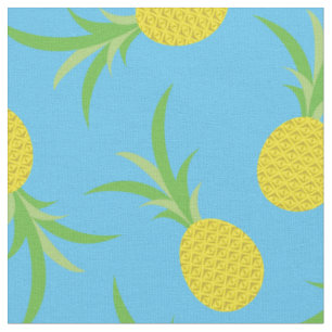 Pineapples Fruit Tropical Kid Cute Fabric