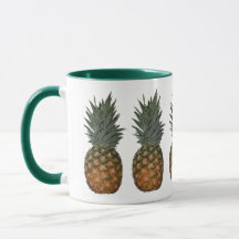 Pineapples in a Row Mug