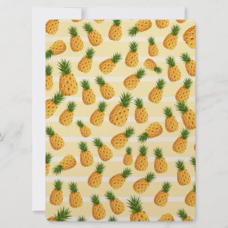 Pineapples Invitation