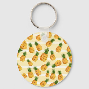 Pineapples Key Ring