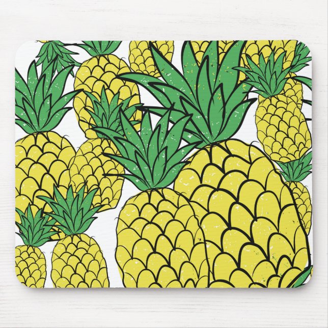 Pineapples Mouse Pad (Front)