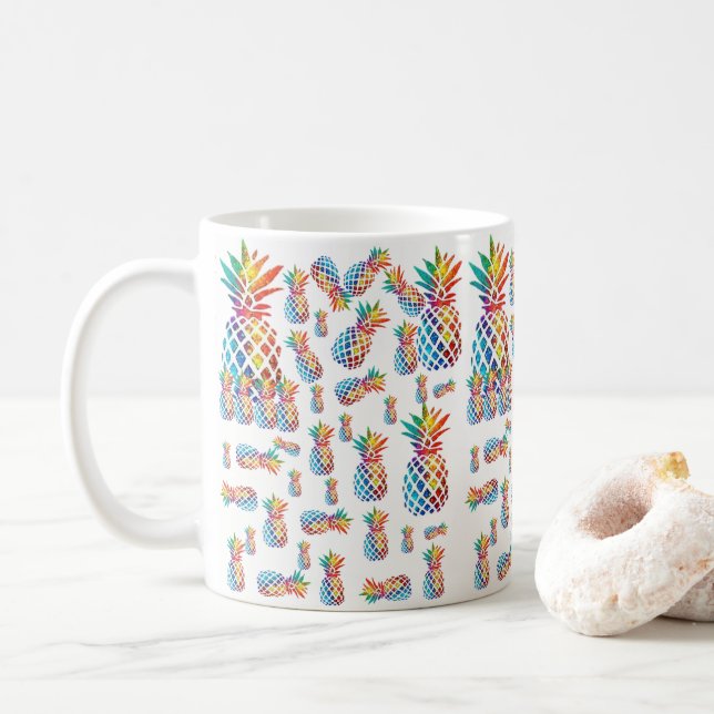 Pineapples Mug (With Donut)