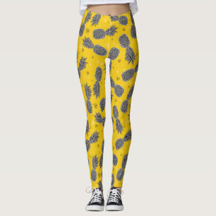Pineapples On Gold 2 Leggings