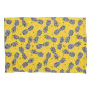 Pineapples On Gold Pillowcase