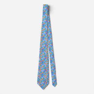 Pineapples. Paint. Party. Tie