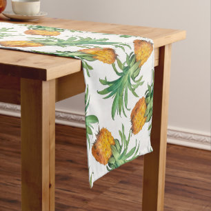 Pineapples Pattern Short Table Runner