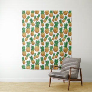 Pineapples Pattern tapestries