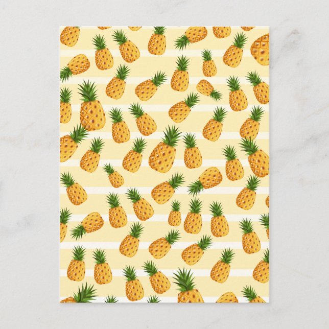 Pineapples Postcard (Front)