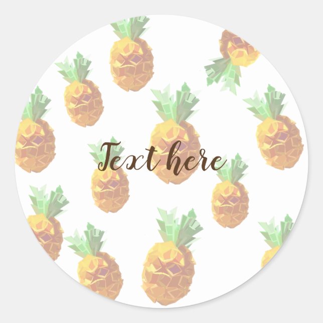 Pineapples Sticker (Front)