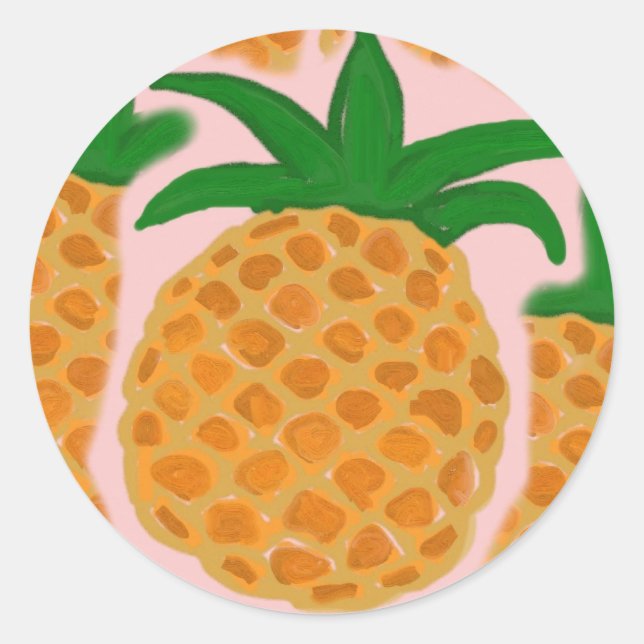 Pineapples Sticker (Front)