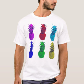 pineapples summer and pineapples tee shirt.png