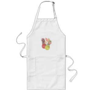 Pineapples, sweet couple . long apron