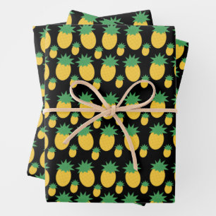 Pineapples! Wrapping Paper Sheet